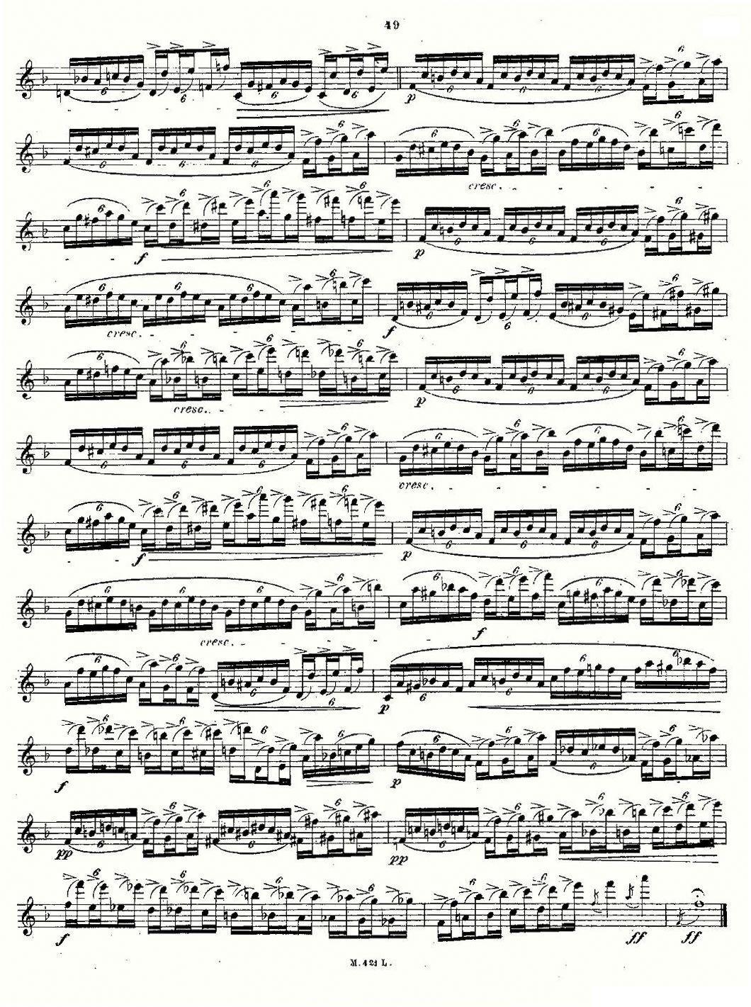 24首长笛练习曲 Op.15 之21—24其它曲谱（图7）