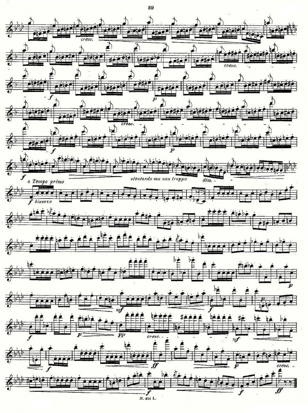 24首长笛练习曲 Op.15 之16—20其它曲谱（图7）