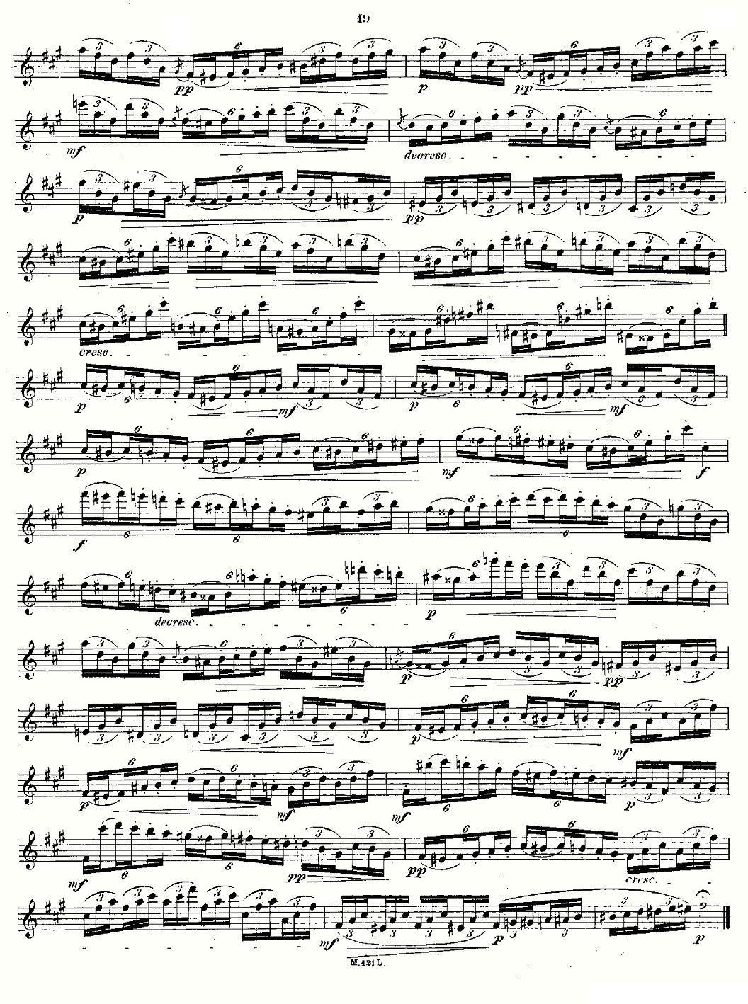 24首长笛练习曲 Op.15 之6—10其它曲谱（图7）
