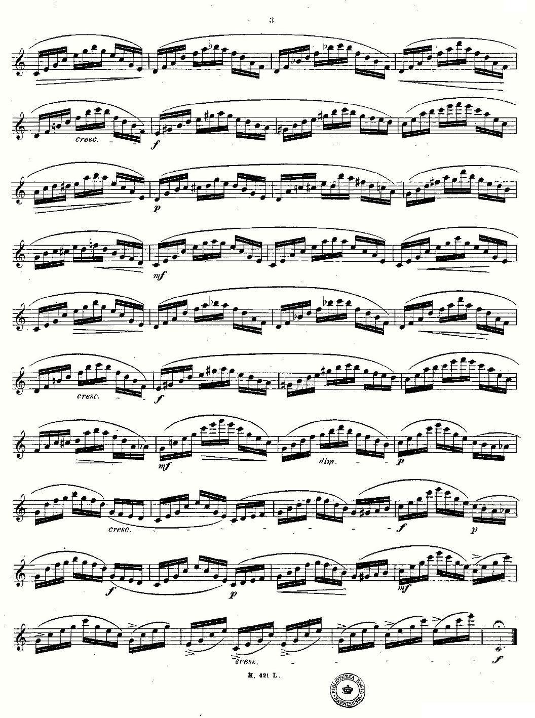 24首长笛练习曲 Op.15 之1—5其它曲谱（图3）