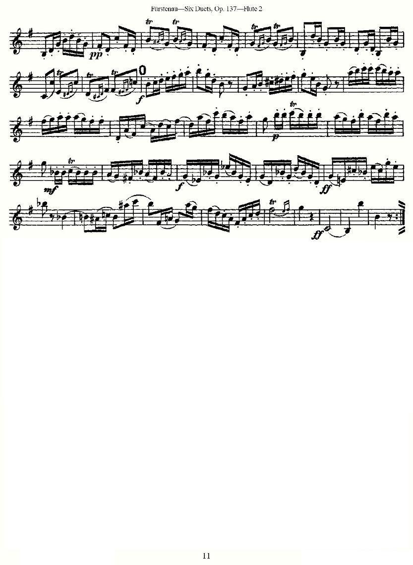 Six Duets, Op.137 之二（二重奏 六首作品 137号）其它曲谱（图12）