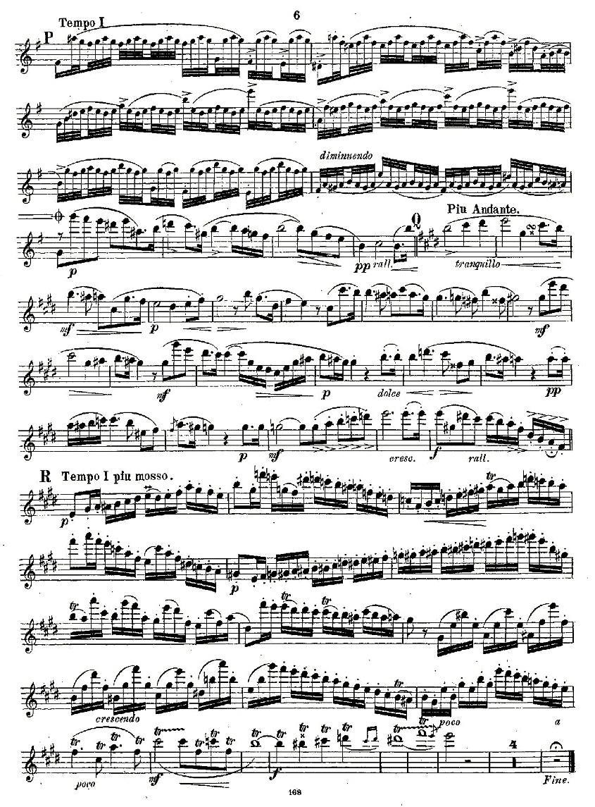 Concertstück . Op. 3. - flute part only其它曲谱（图6）