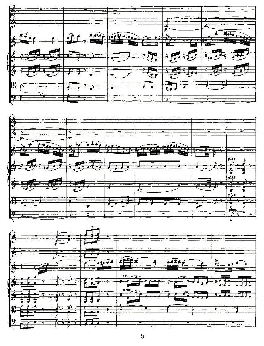 Andante in C for Flute, K.315（C大调长笛的行板、总谱）其它曲谱（图5）