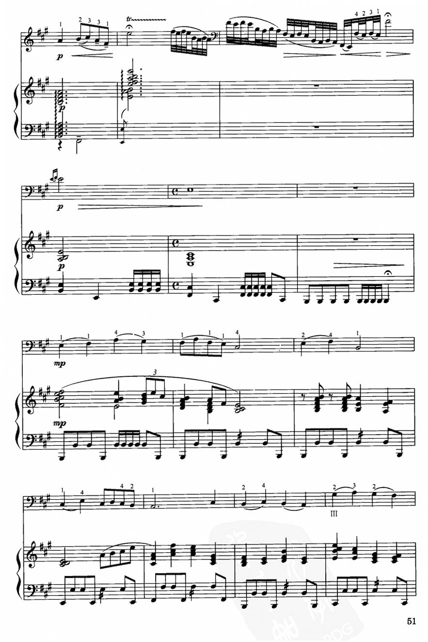 古曲（大提琴）4其它曲谱（图1）