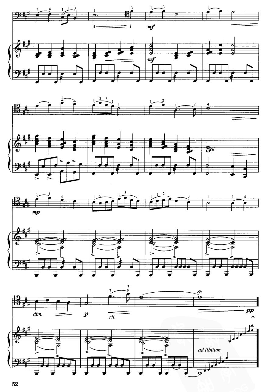 古曲（大提琴）5其它曲谱（图1）