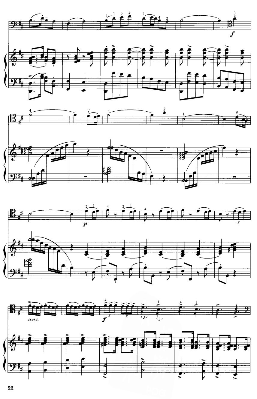 我爱我的战马（大提琴谱）6其它曲谱（图1）