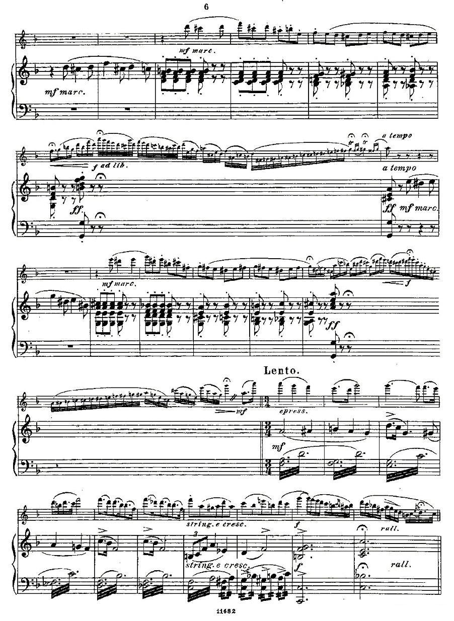 Fantaisies nationales. Op. 59, 5.（长笛+钢琴伴奏）其它曲谱（图5）