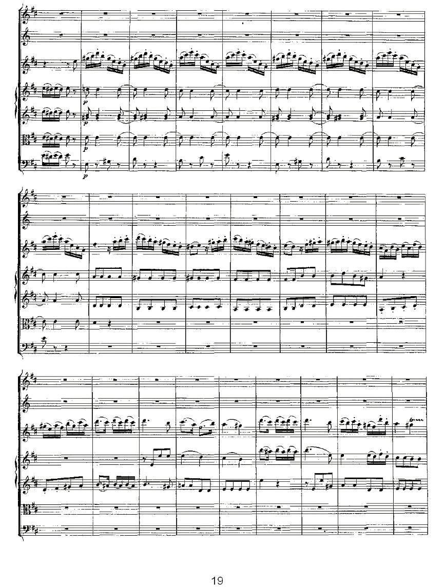 Concerto in D for Flute, K.314（D大调长笛协奏曲）其它曲谱（图19）