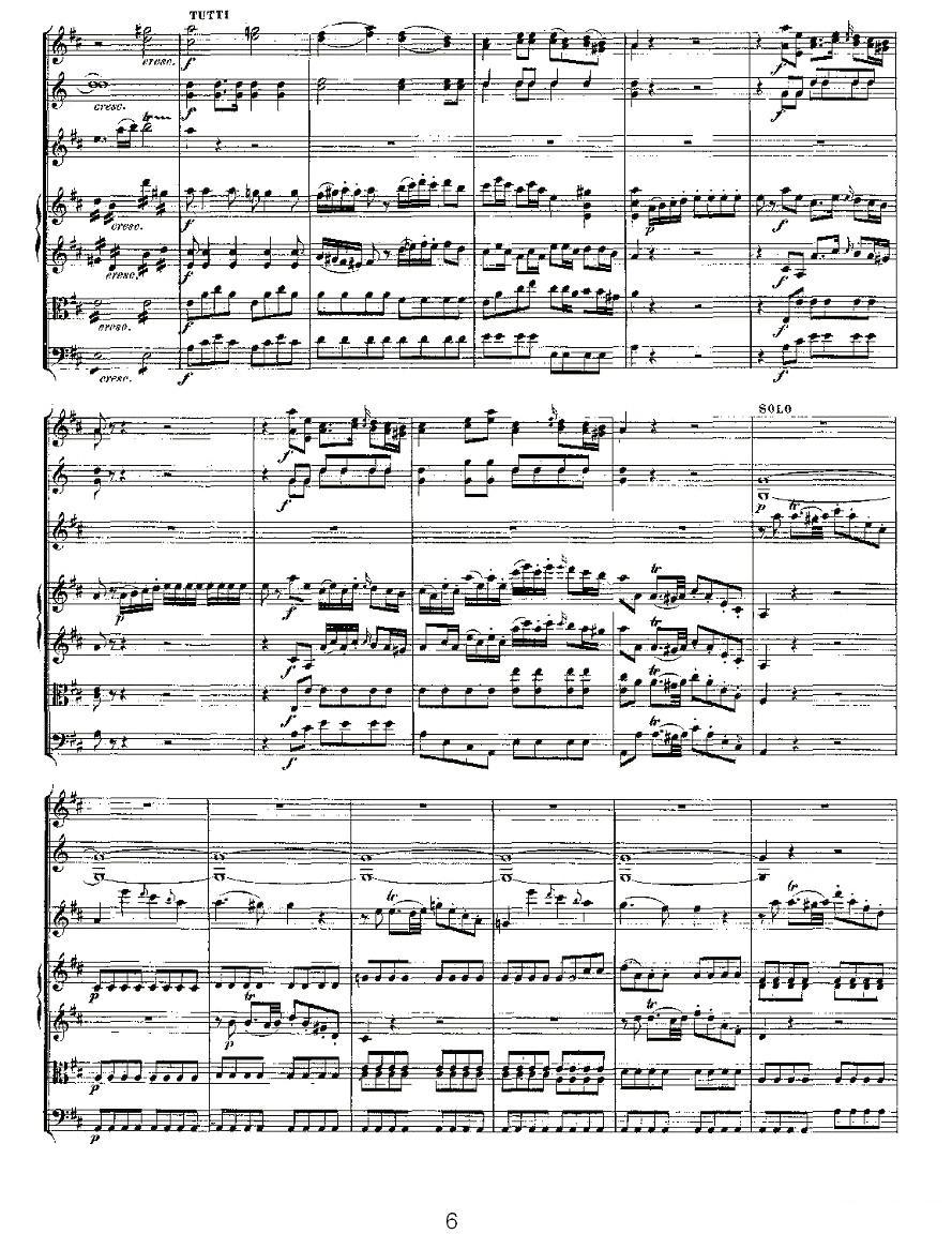 Concerto in D for Flute, K.314（D大调长笛协奏曲）其它曲谱（图6）