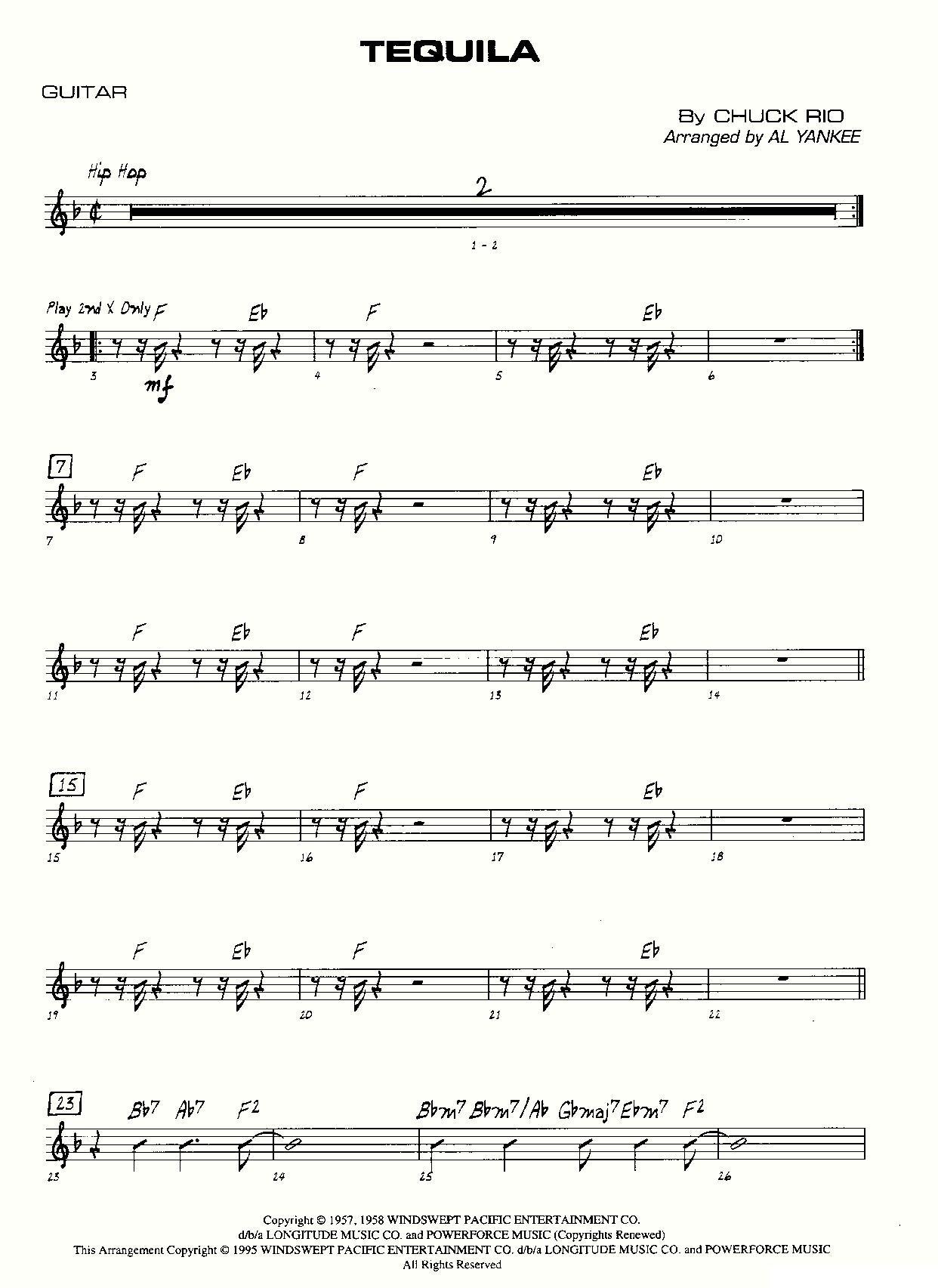 龙舌兰（爵士大乐队总分谱、总政军乐团演奏版）其它曲谱（图27）