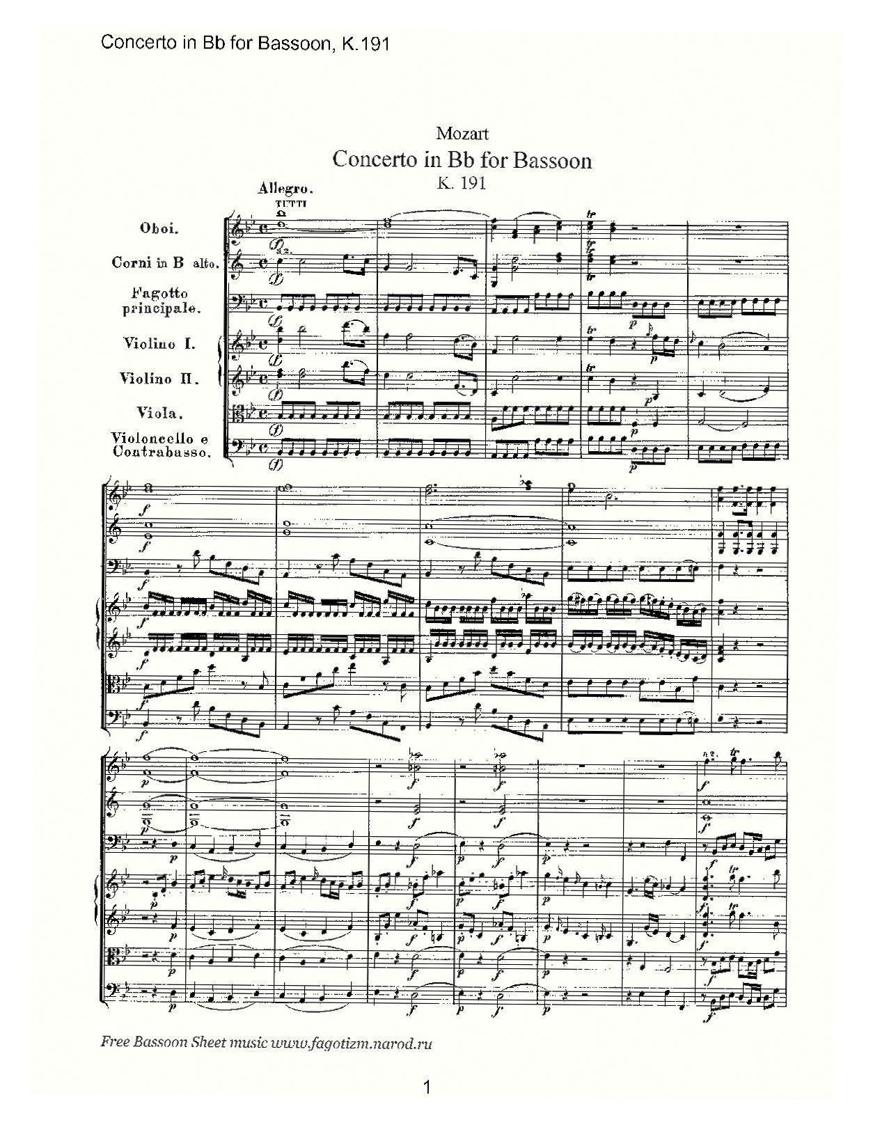 mozart-score（莫扎特 - 总谱）（总谱）其它曲谱（图1）