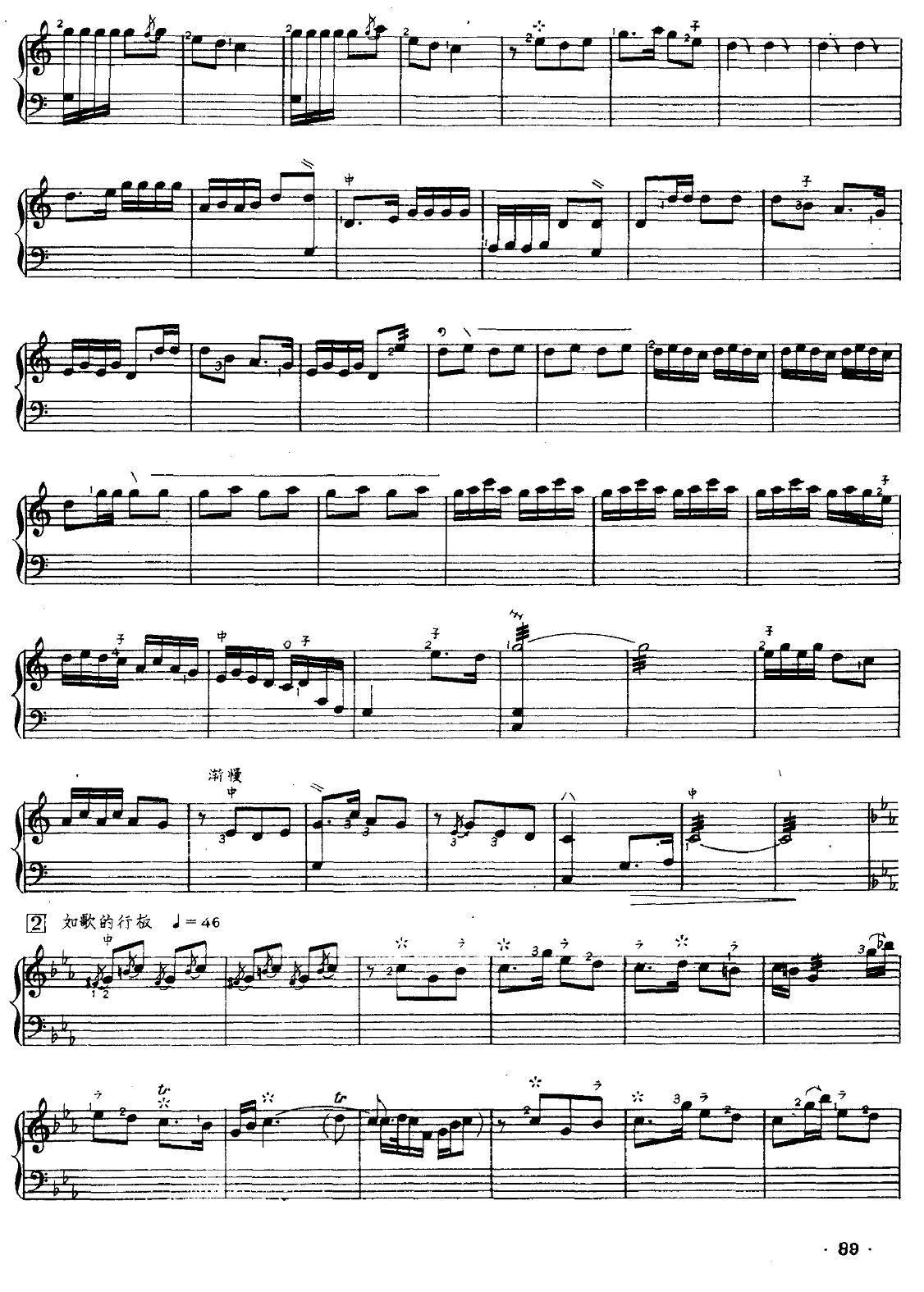 太行山上运粮队（三弦独奏）其它曲谱（图2）