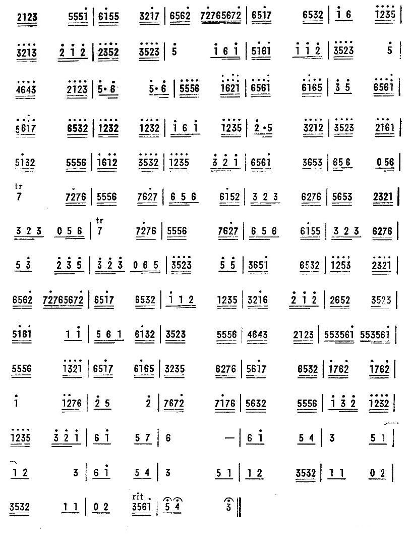 三六板其它曲谱（图3）