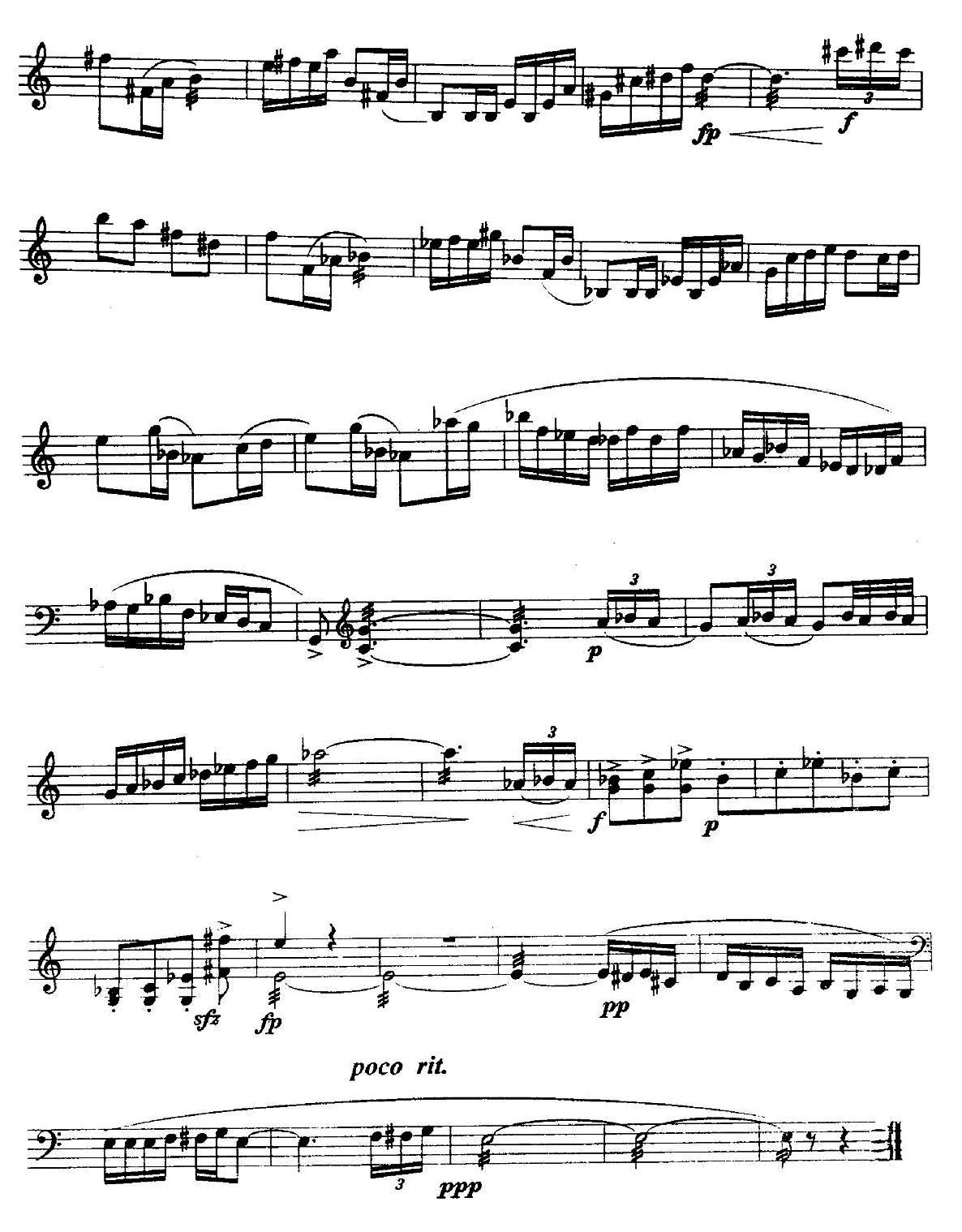 扬琴组曲：二、自得其乐的舞蹈其它曲谱（图3）