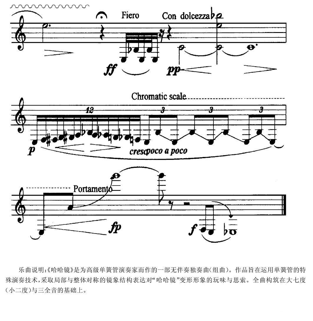 哈哈镜：四、易形（单簧管）其它曲谱（图2）