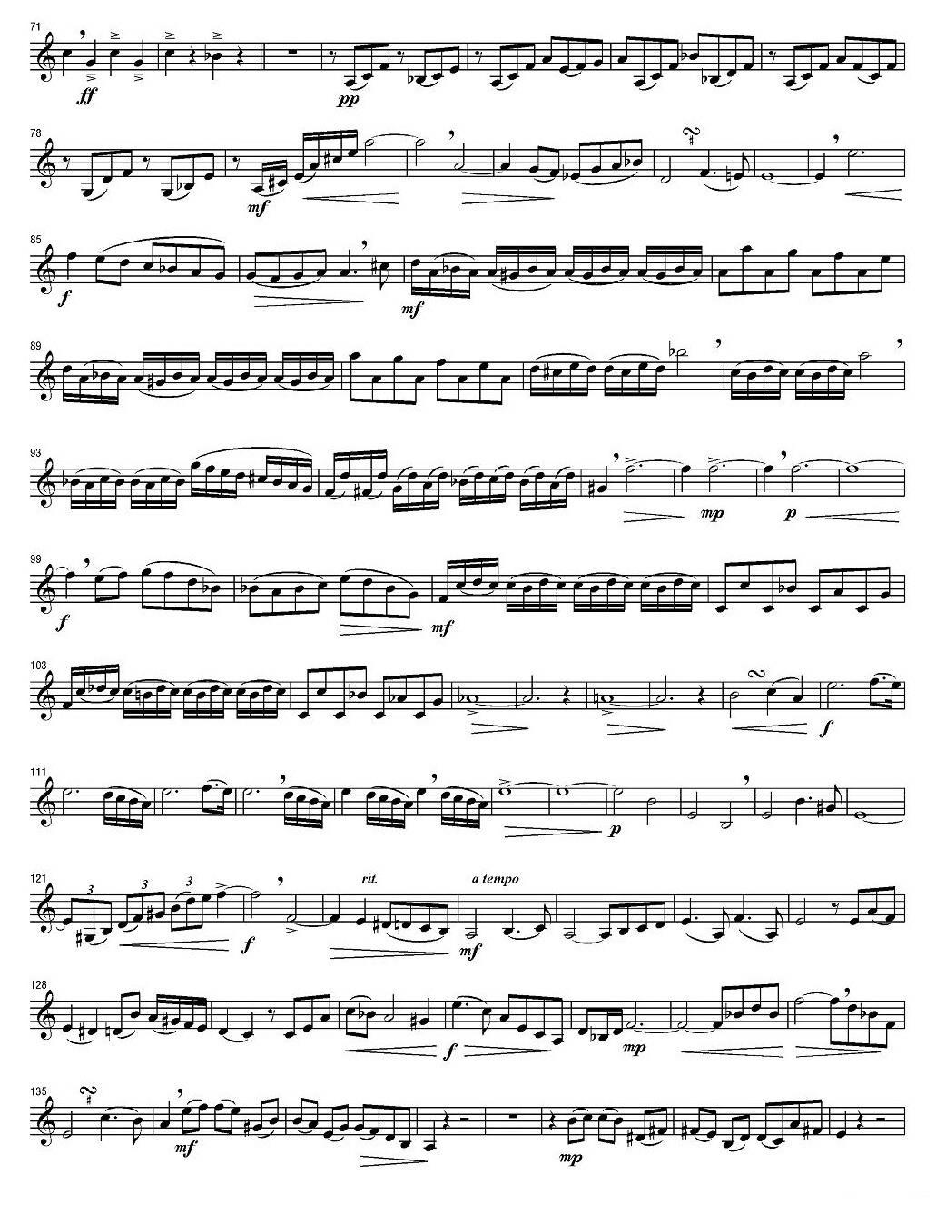 Arpeggione Sonata（小号谱）其它曲谱（图2）