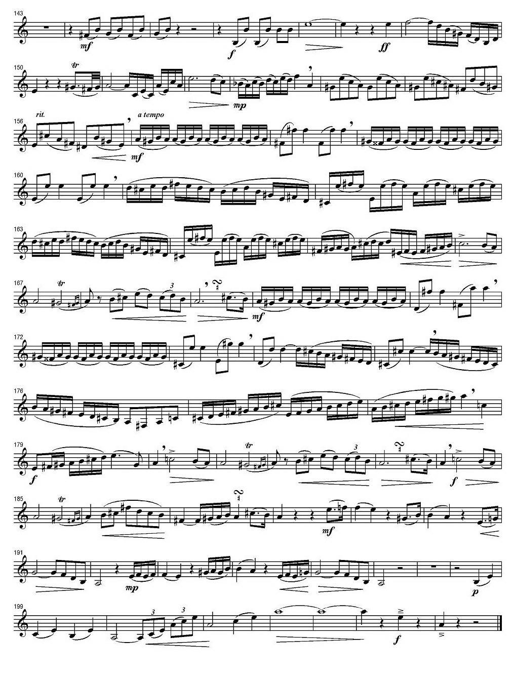Arpeggione Sonata（小号谱）其它曲谱（图3）