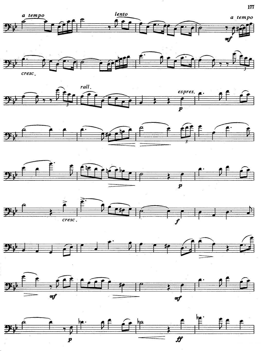 A组乐曲：音乐会乐曲（长号）其它曲谱（图2）