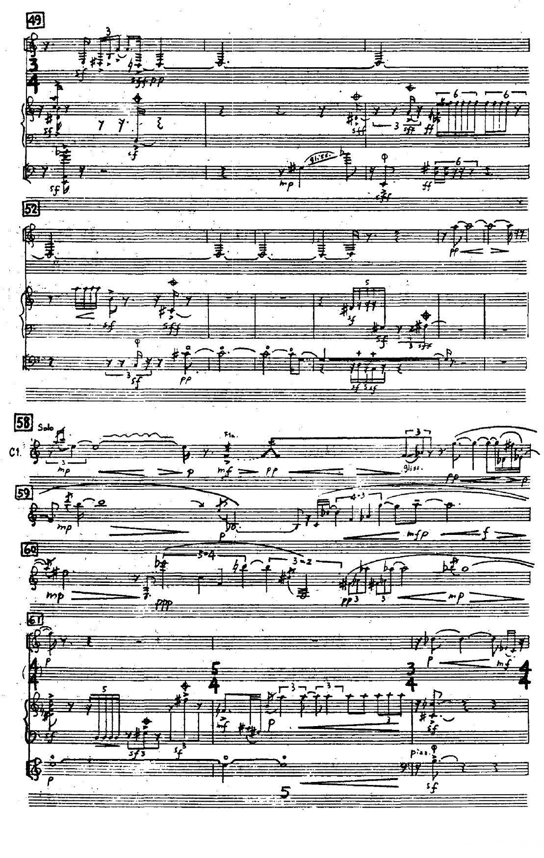 定（单簧管+古筝+低音提琴）其它曲谱（图8）