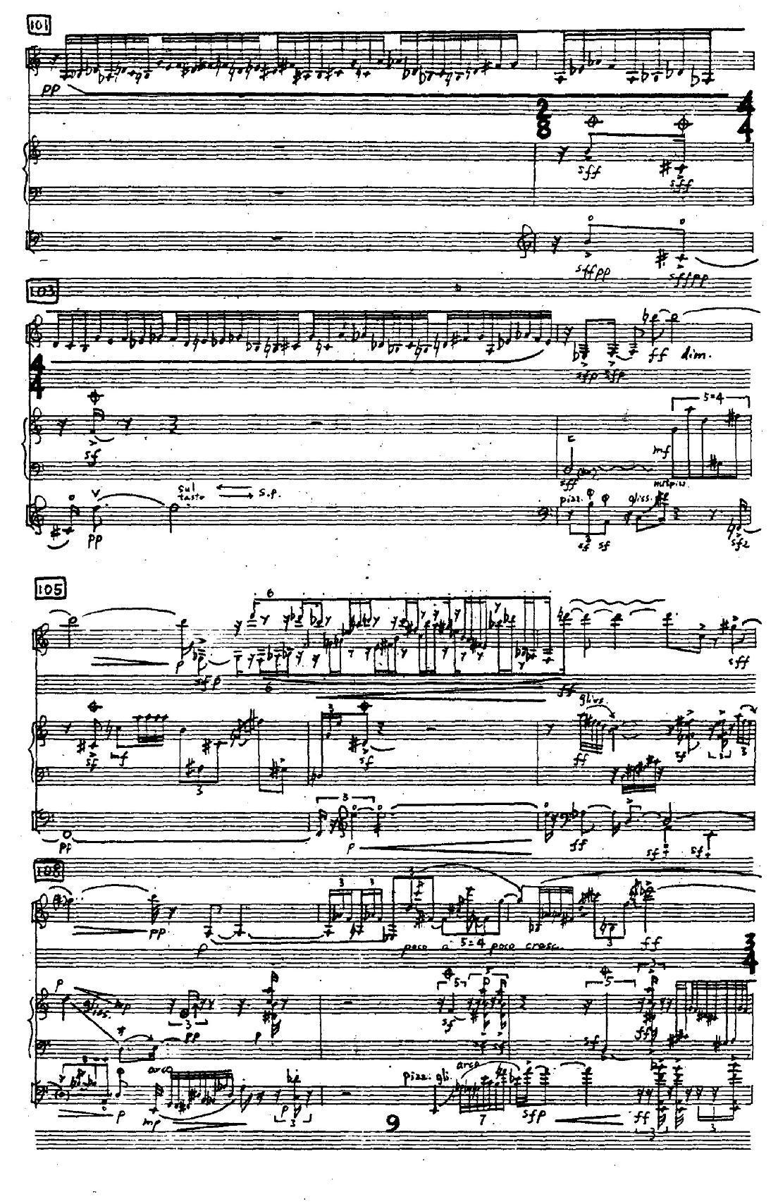 定（单簧管+古筝+低音提琴）其它曲谱（图12）