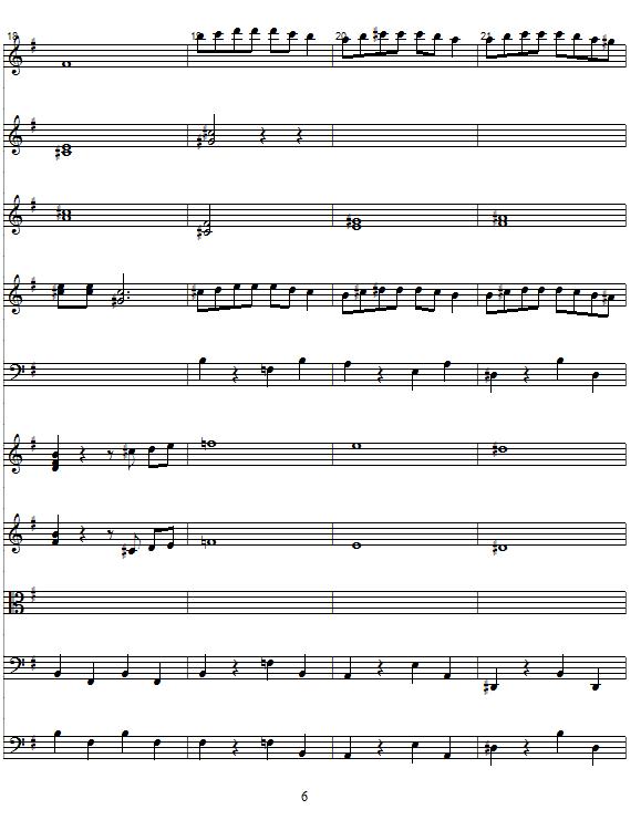 玛利诺之歌（管弦乐队总谱）其它曲谱（图6）