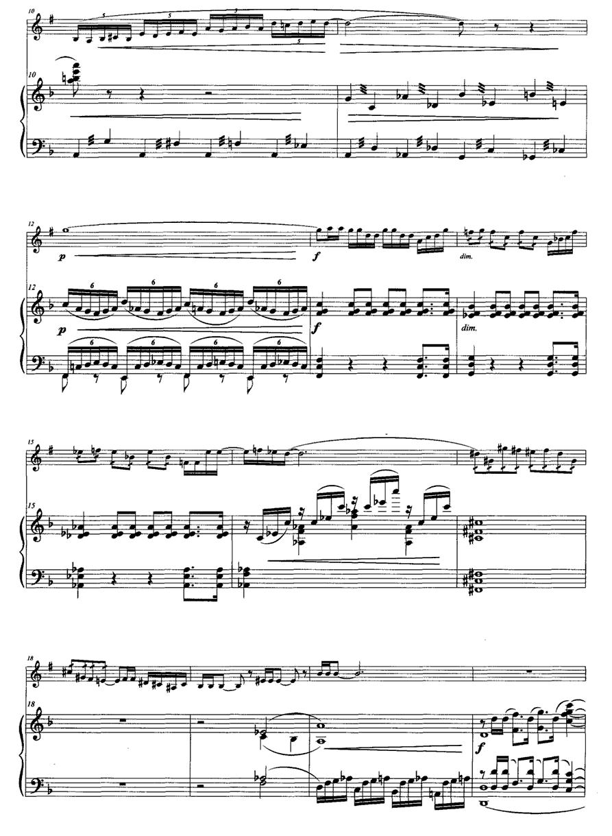 D小调奏鸣曲（小号+钢琴）其它曲谱（图2）