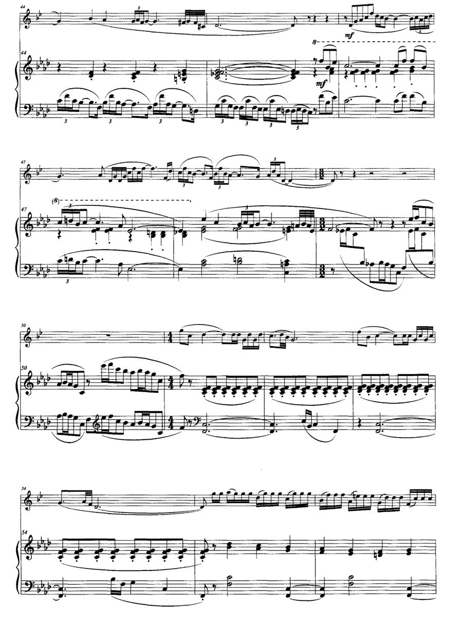 D小调奏鸣曲（小号+钢琴）其它曲谱（图5）