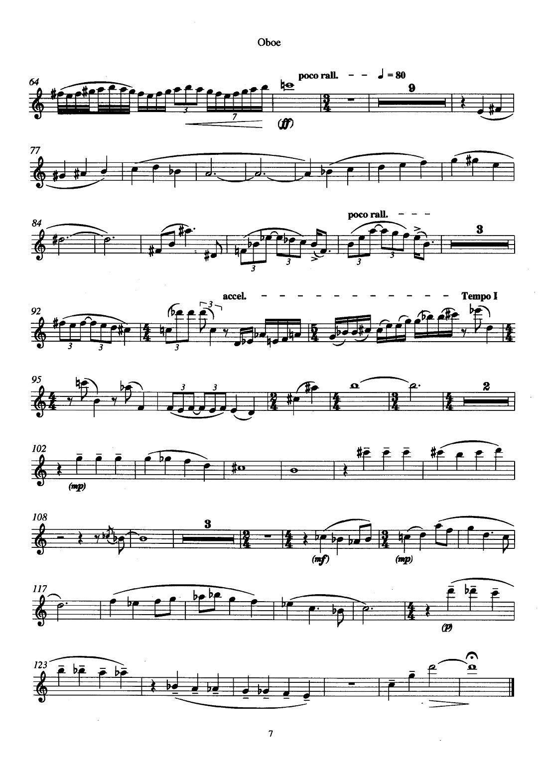 巴松双簧管与钢琴三重奏（2）（双簧管分谱）其它曲谱（图2）