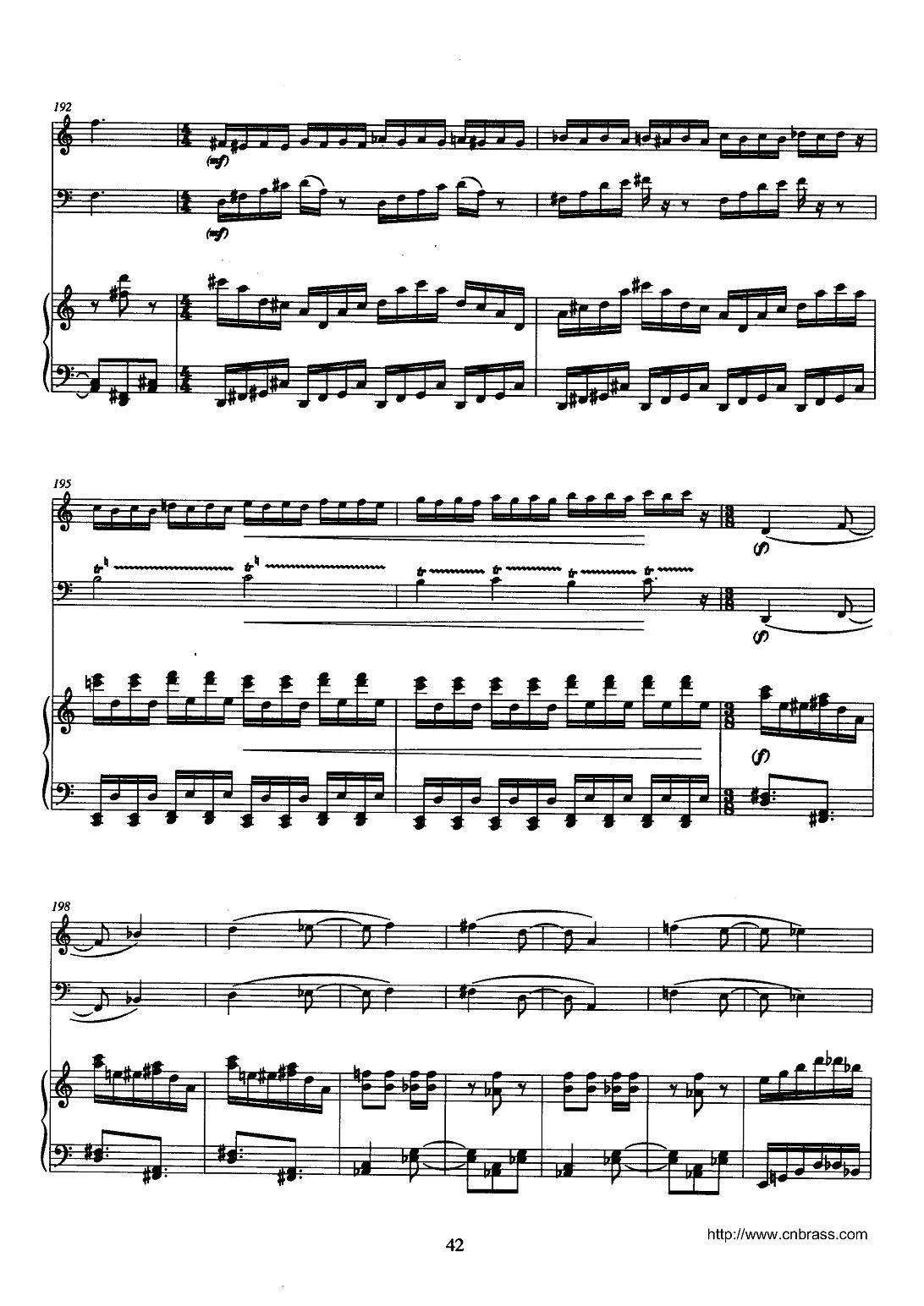 巴松双簧管与钢琴三重奏（3）（总谱）其它曲谱（图14）