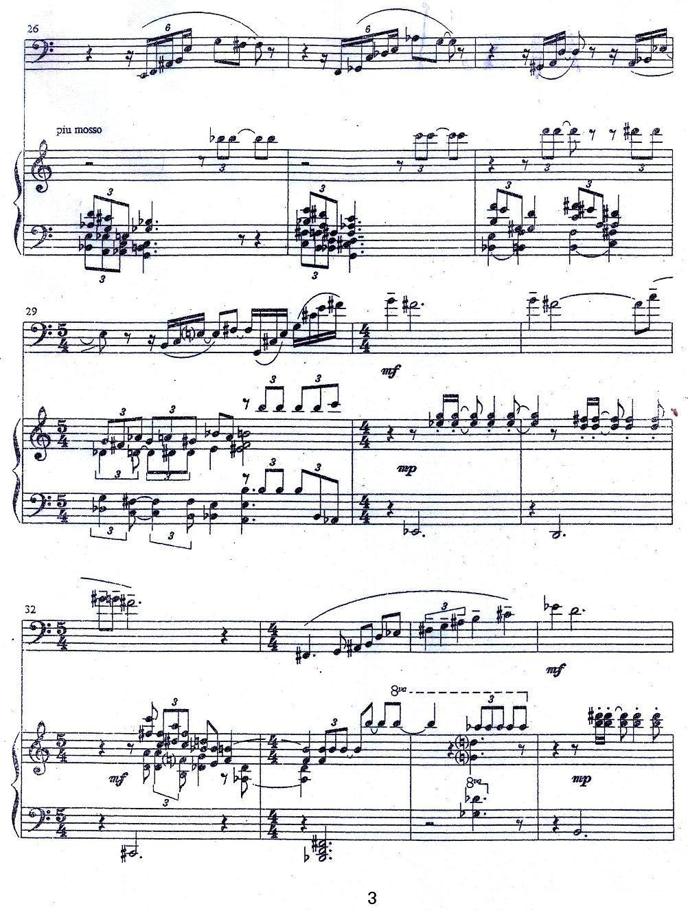 幻（大管+钢琴）其它曲谱（图3）