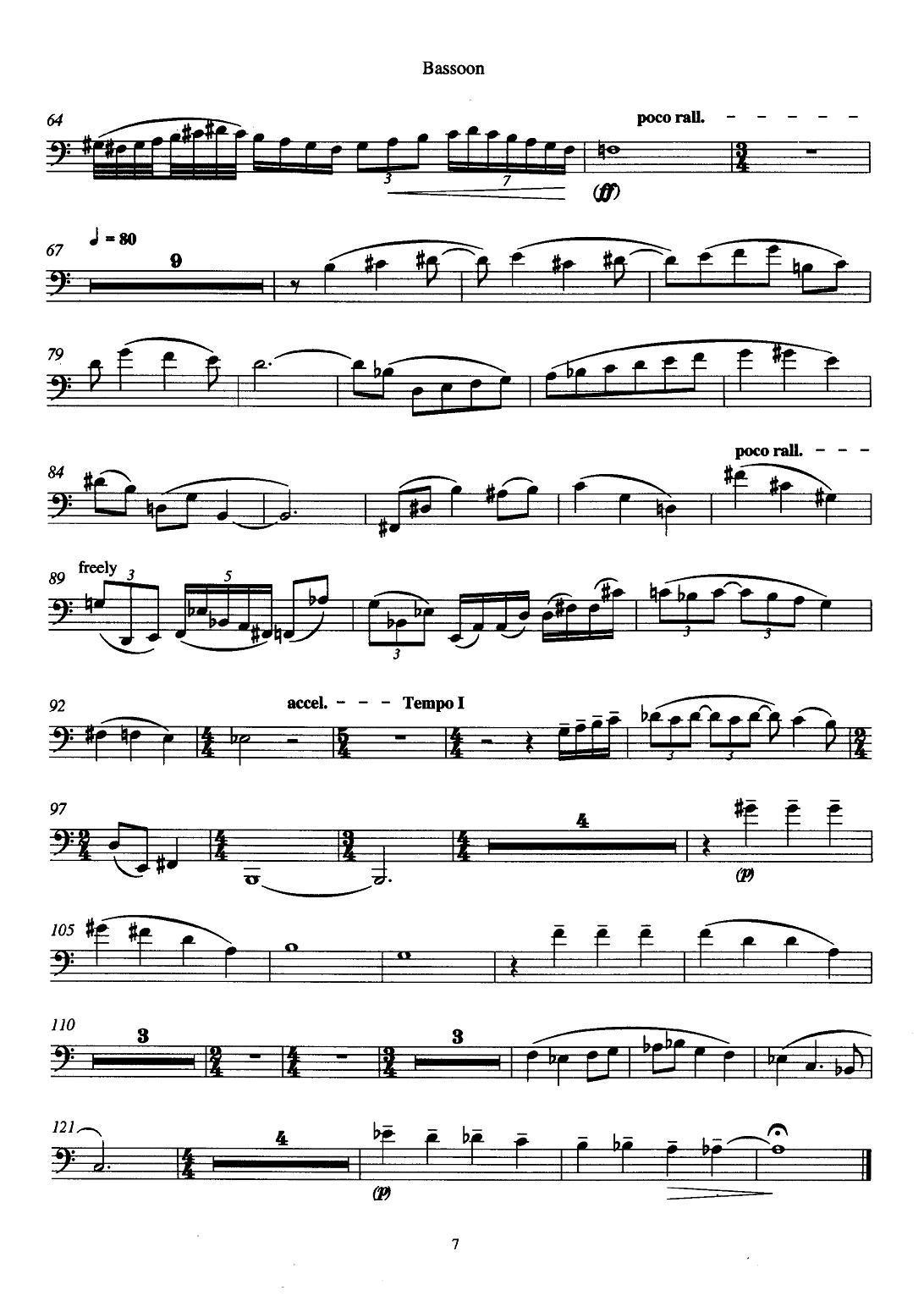 巴松双簧管与钢琴三重奏（2）（巴松分谱）其它曲谱（图2）