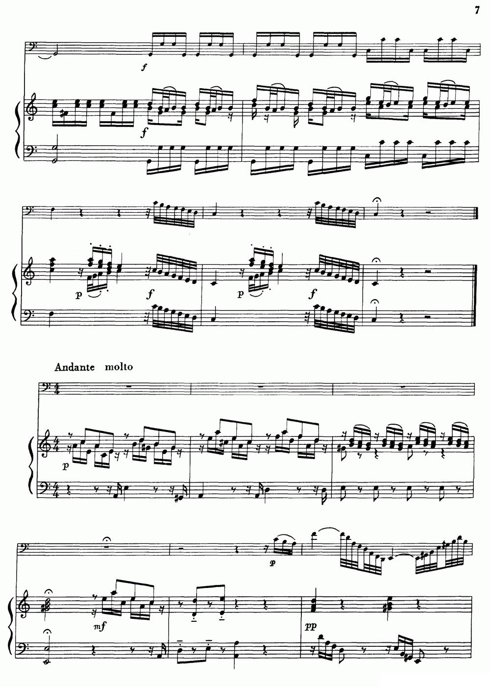 C大调协奏曲（大管+钢琴伴奏）其它曲谱（图7）