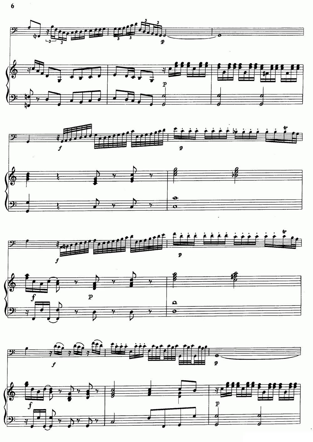C大调协奏曲（大管+钢琴伴奏）其它曲谱（图6）