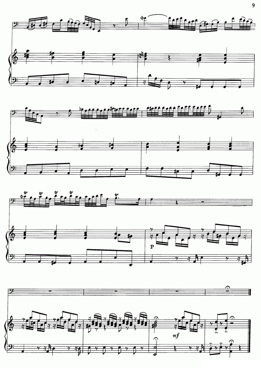 C大调协奏曲（大管+钢琴伴奏）其它曲谱（图9）