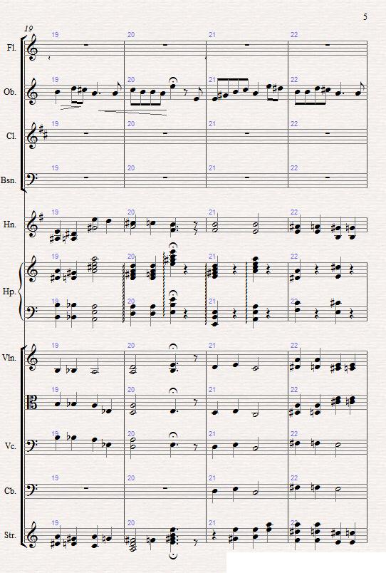 苏尔维格之歌（管弦乐总谱）其它曲谱（图5）