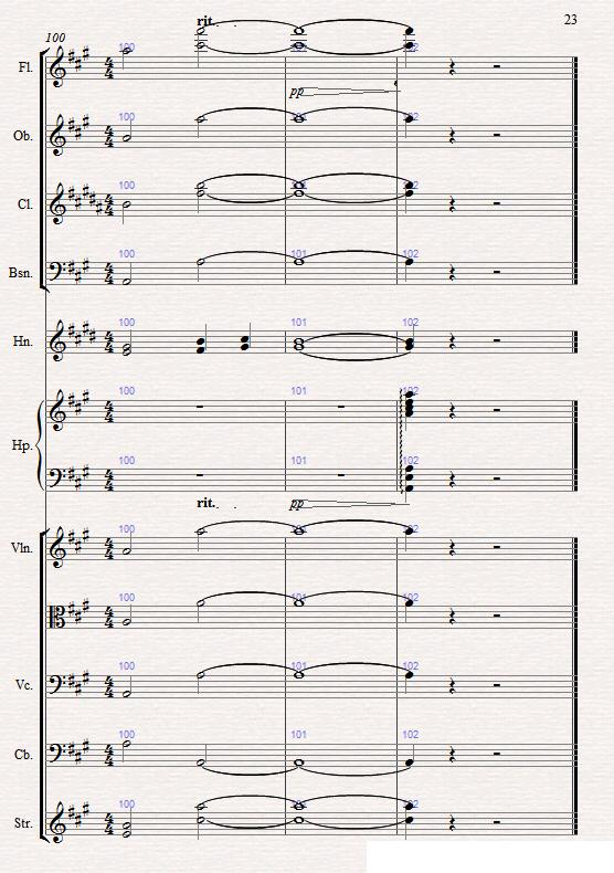 苏尔维格之歌（管弦乐总谱）其它曲谱（图23）