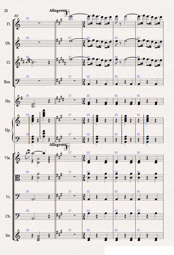 苏尔维格之歌（管弦乐总谱）其它曲谱（图20）