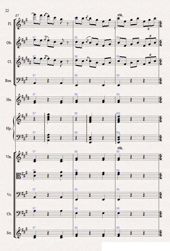 苏尔维格之歌（管弦乐总谱）其它曲谱（图22）