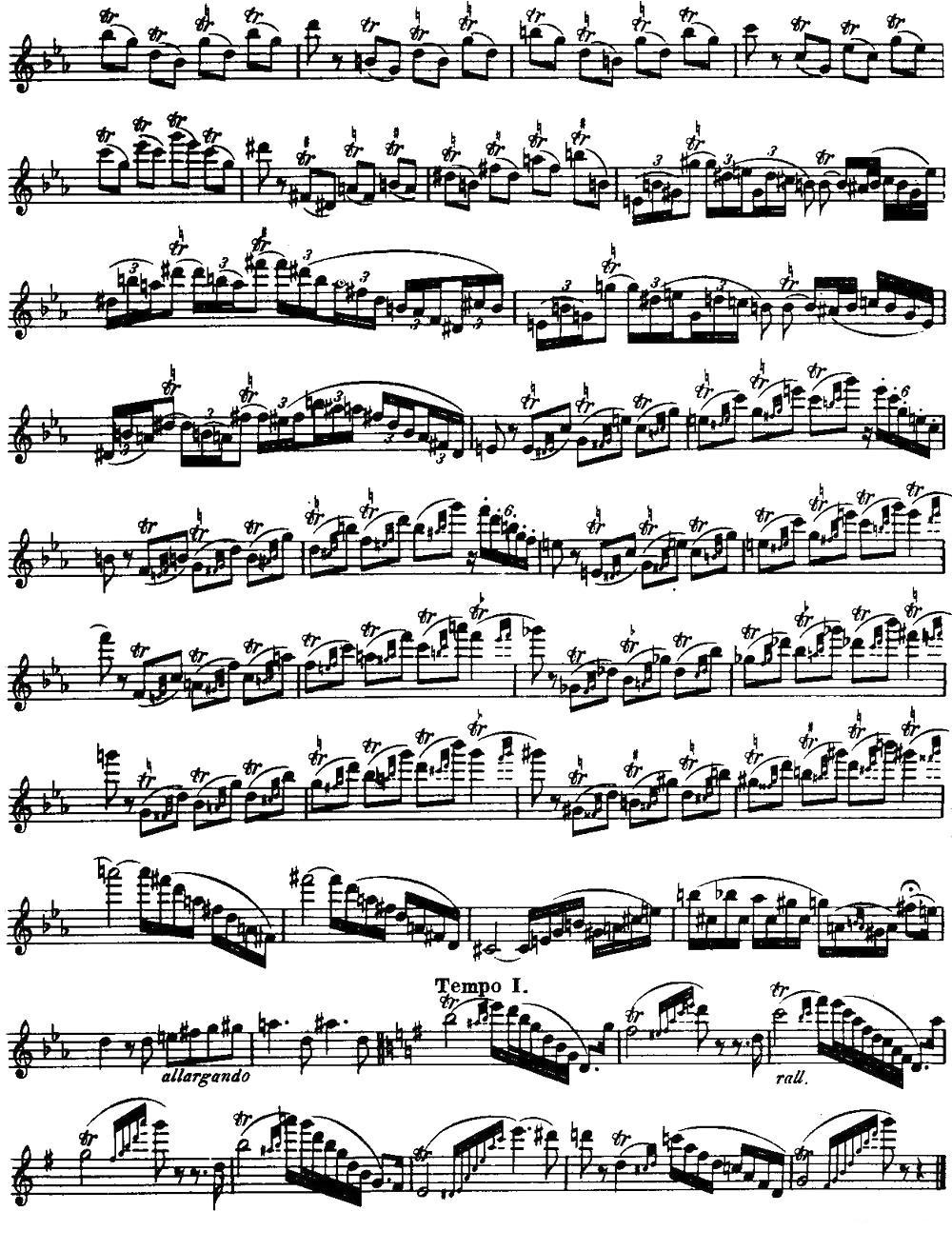 柯勒长笛练习曲作品33号（第三册）（8）其它曲谱（图2）