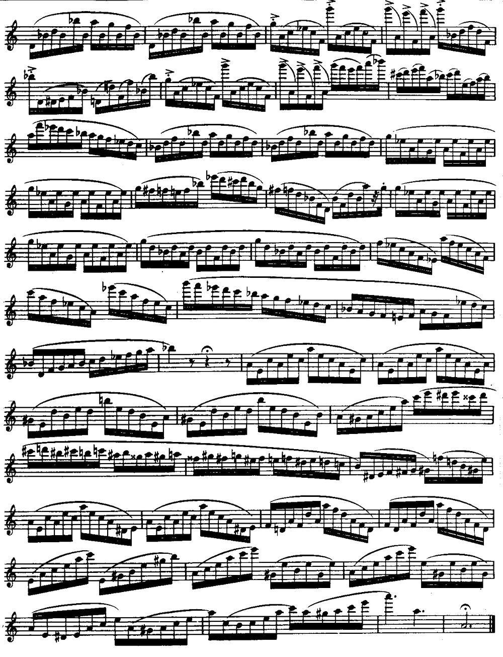 柯勒长笛练习曲作品33号（第三册）（2）其它曲谱（图2）
