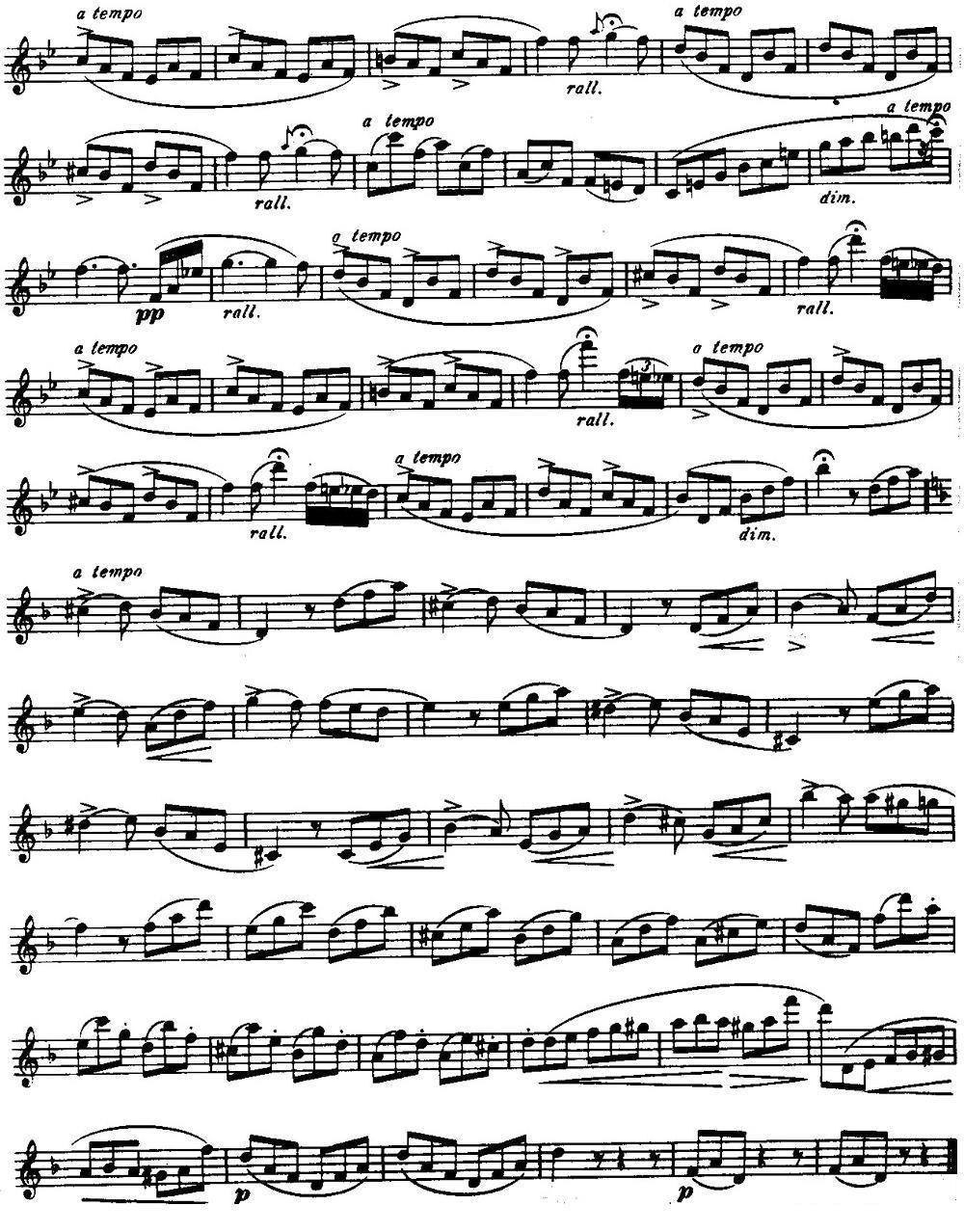 柯勒长笛练习曲作品33号（第二册）（6）其它曲谱（图2）