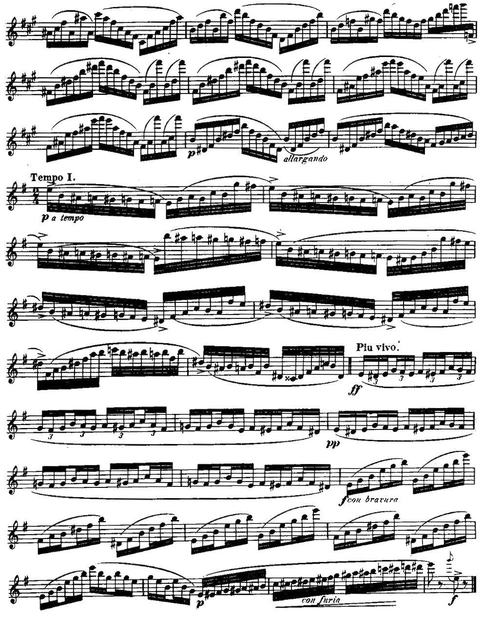 柯勒长笛练习曲作品33号（第三册）（1）其它曲谱（图3）