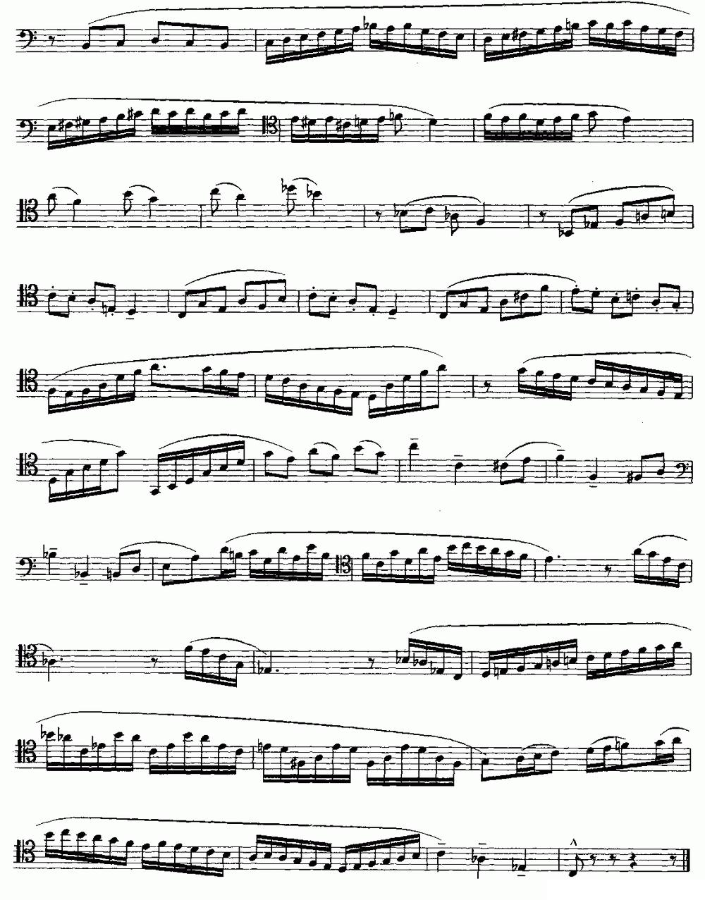 长号练习曲第7首（《15首高级练习曲》之2）其它曲谱（图2）