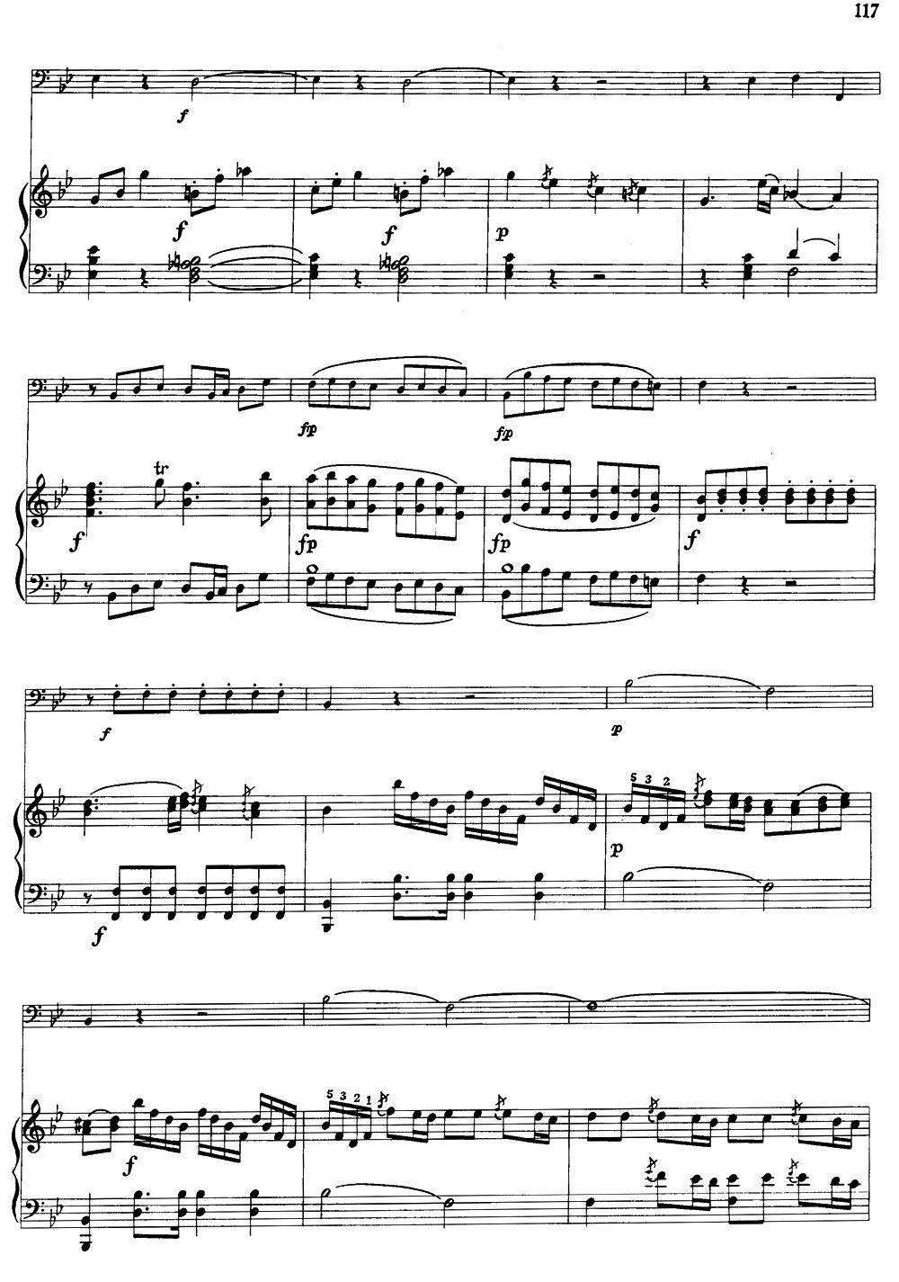 降B大调协奏曲（大管+钢琴伴奏）其它曲谱（图2）