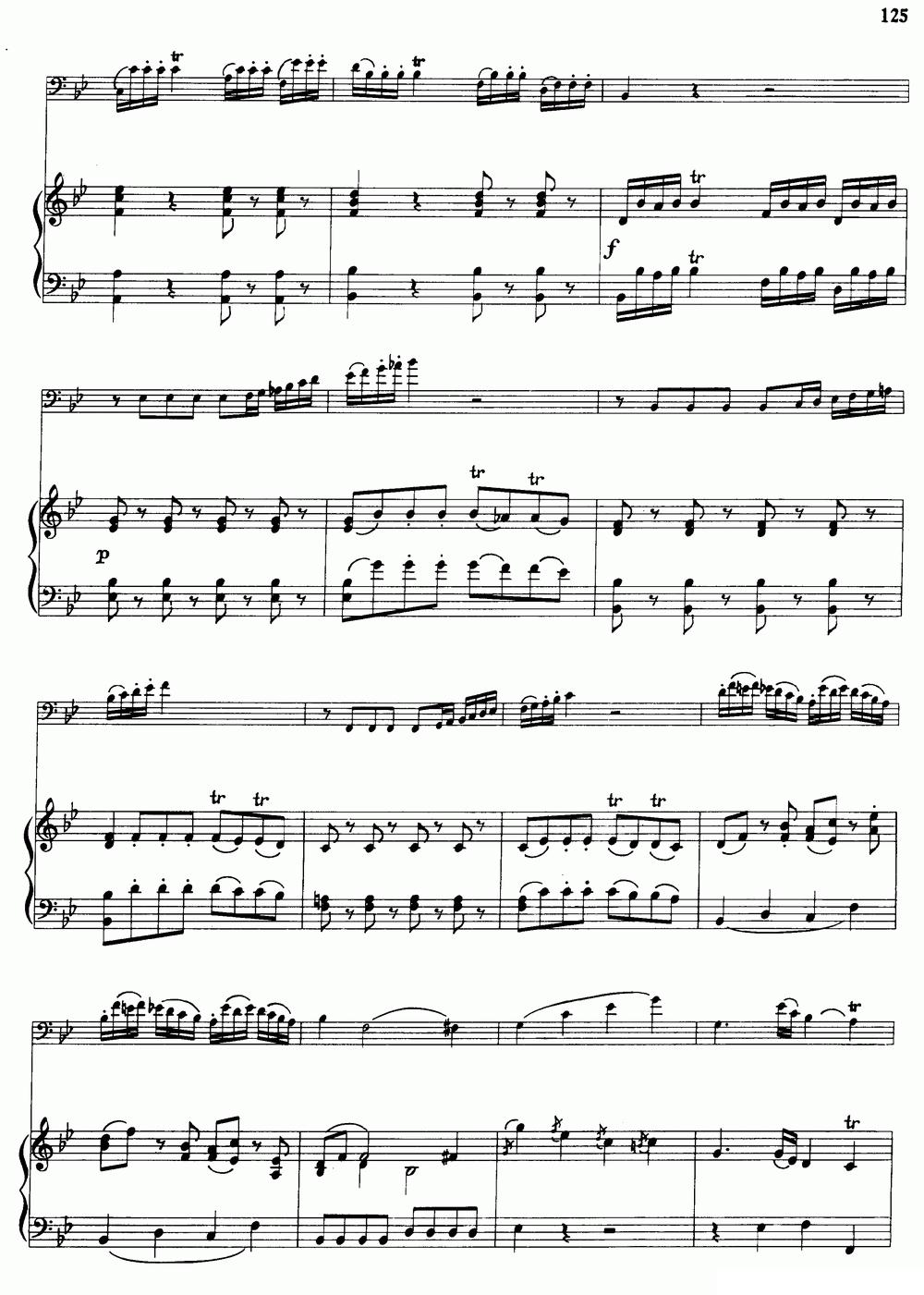 降B大调协奏曲（大管+钢琴伴奏）其它曲谱（图10）