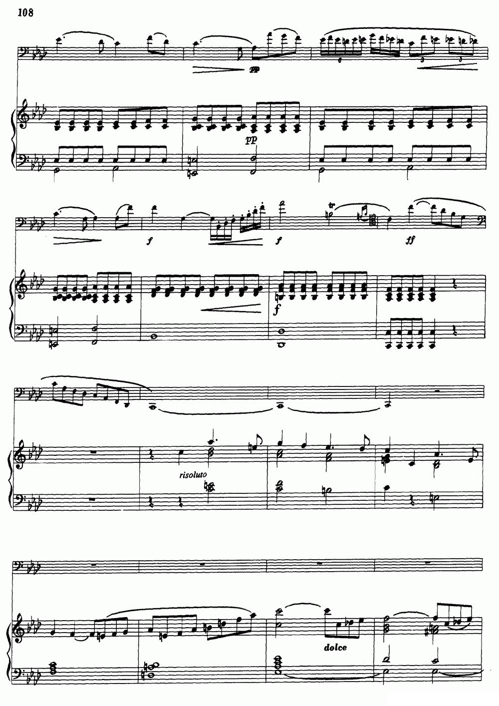 F小调第二协奏曲（大管+钢琴伴奏）其它曲谱（图12）
