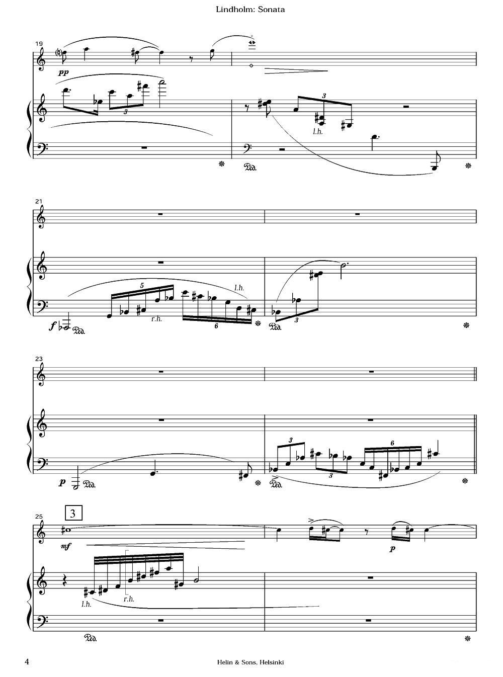 Sonata（长笛+钢琴）其它曲谱（图3）