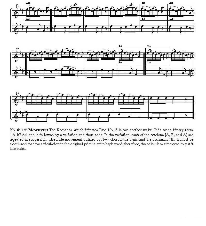 Duo No.6 in d Minor（双簧管二重奏）其它曲谱（图2）