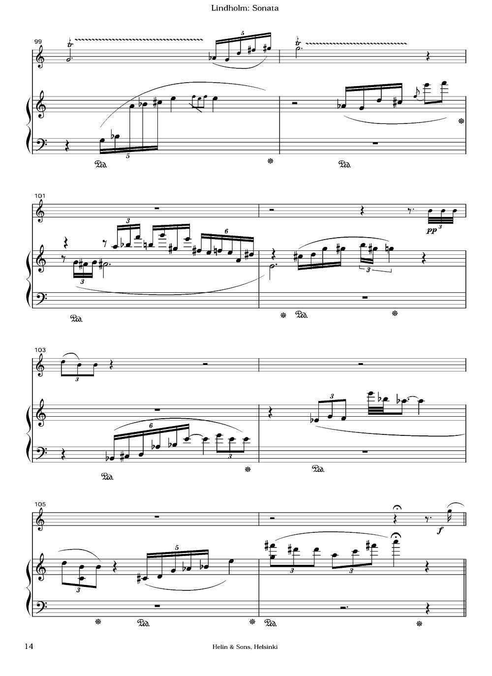 Sonata（长笛+钢琴）其它曲谱（图13）