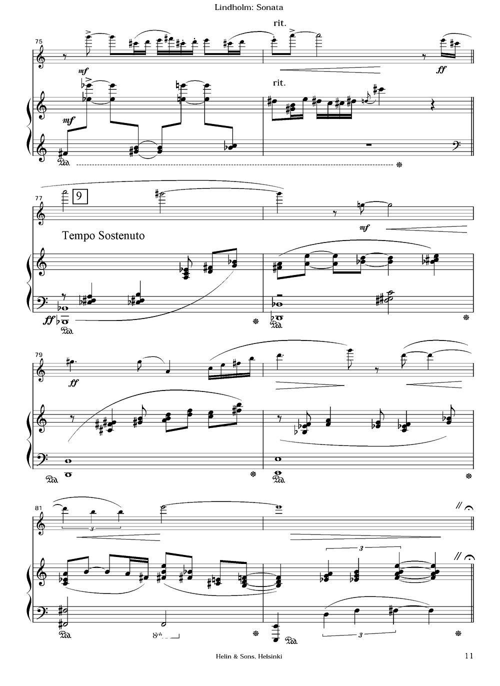 Sonata（长笛+钢琴）其它曲谱（图10）
